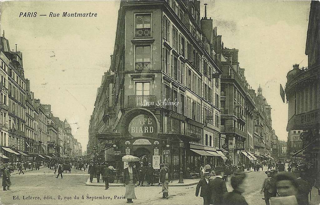 Lefèvre - Rue Montmartre