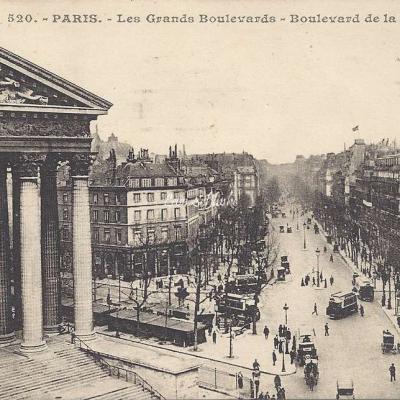 JH 520 - Les Grands Boulevards - Boulevard de la Madeleine
