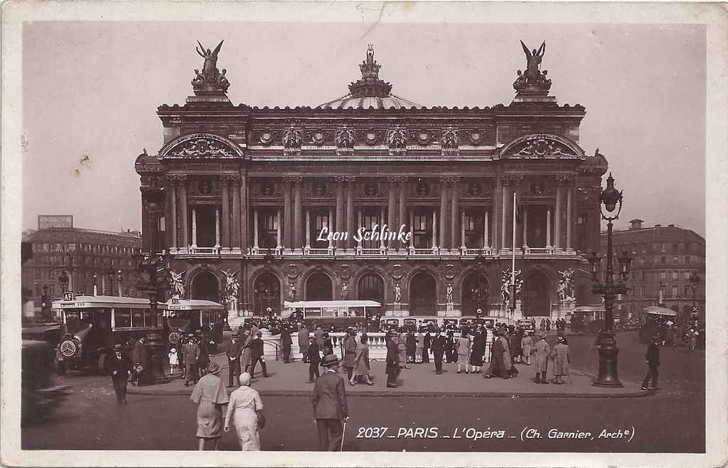 Levy & Neurdein 2037 - L'Opéra (Ch.Garnier, Arch.)