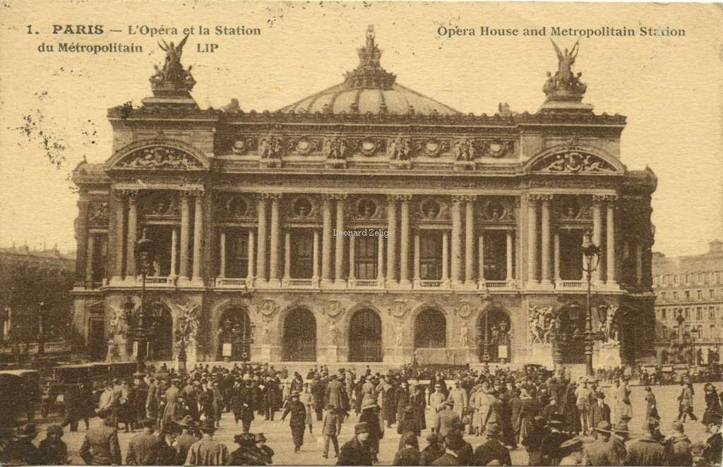 LIP 1 - L'Opéra et la Station du Métropolitain