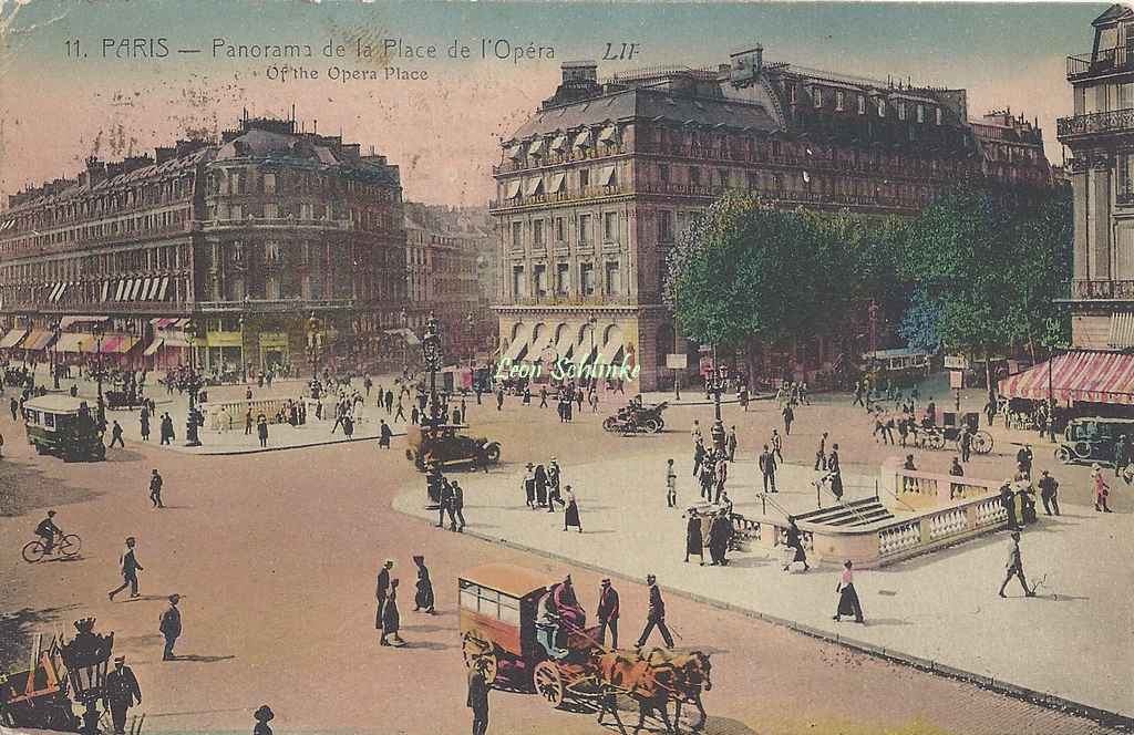 LIP 11 - Panorama de la Place de l'Opéra