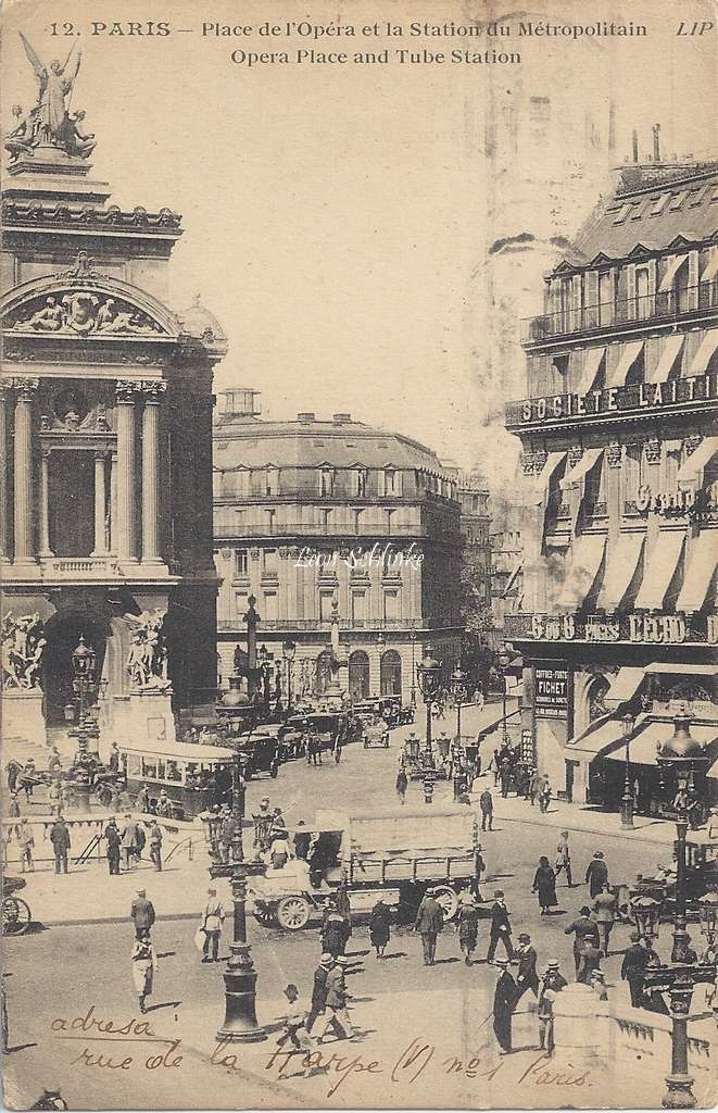 LIP 12 - Place de l'Opéra et Métro