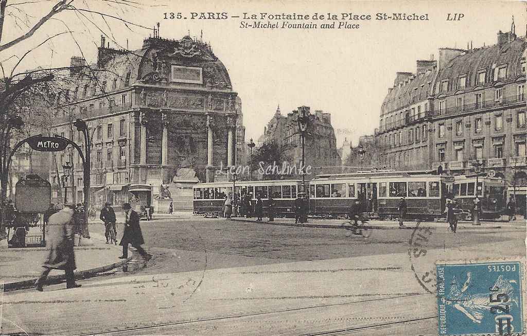 LIP 135 - La Fontaine de la Place Saint-Michel