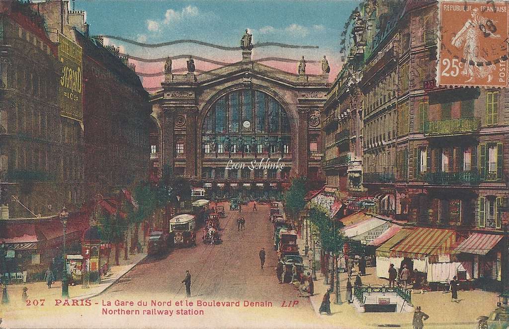 LIP 207 - La Gare du Nord et le Boulevard Denain