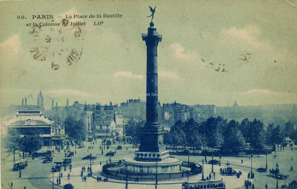LIP 60 - La Place de la Bastille et la Colonne de Juillet