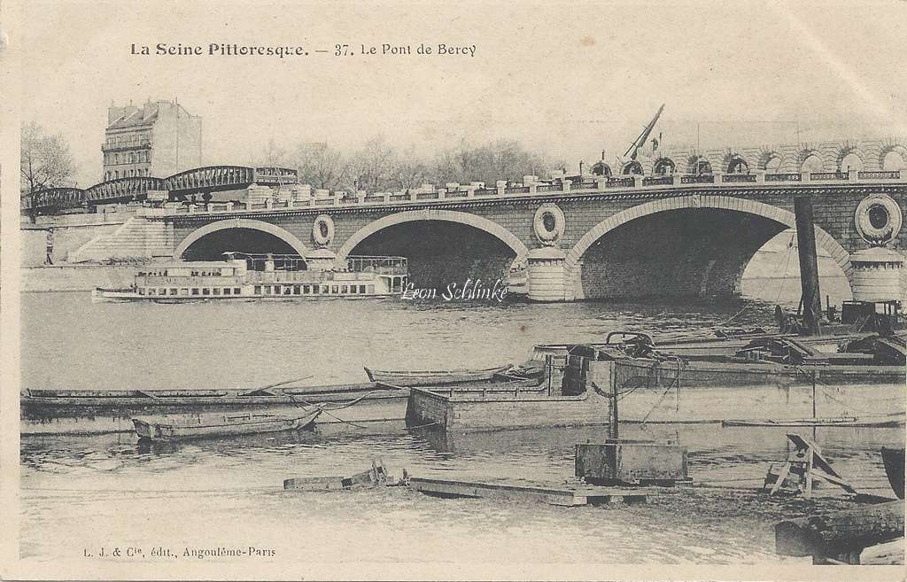 LJ & Cie 37 - La Seine Pittoresque - Le Pont de Bercy