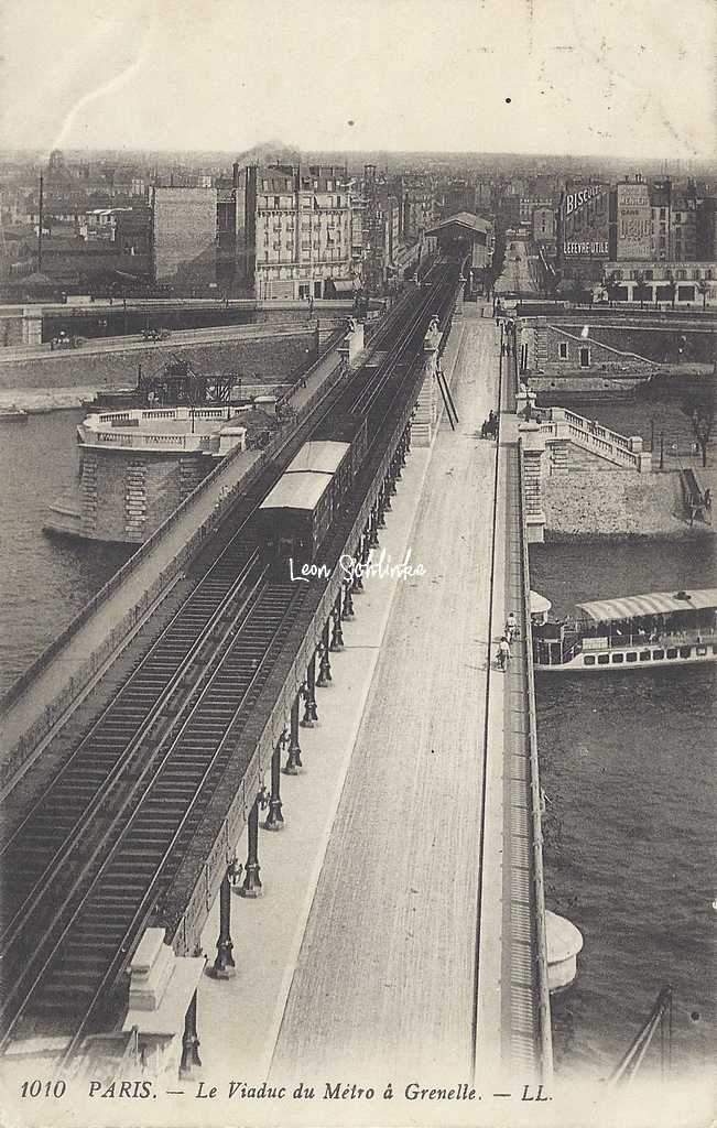 LL 1010 - Le Viaduc du Métro à Grenelle