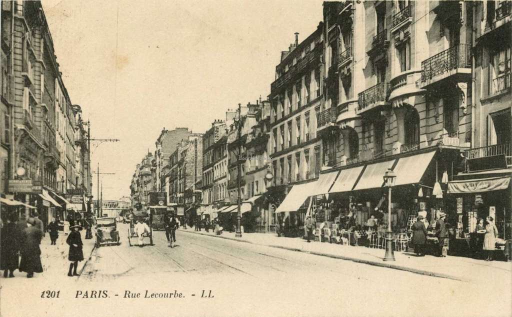 LL 1201 - PARIS - Rue Lecourbe