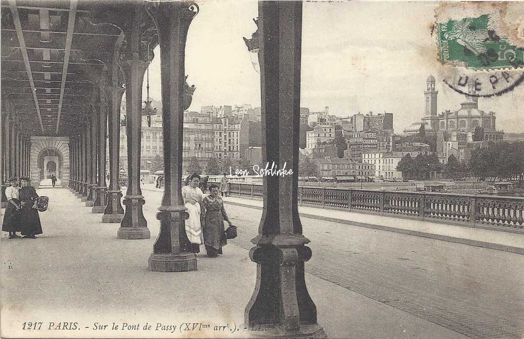 LL 1217 - Sur le Pont de Passy