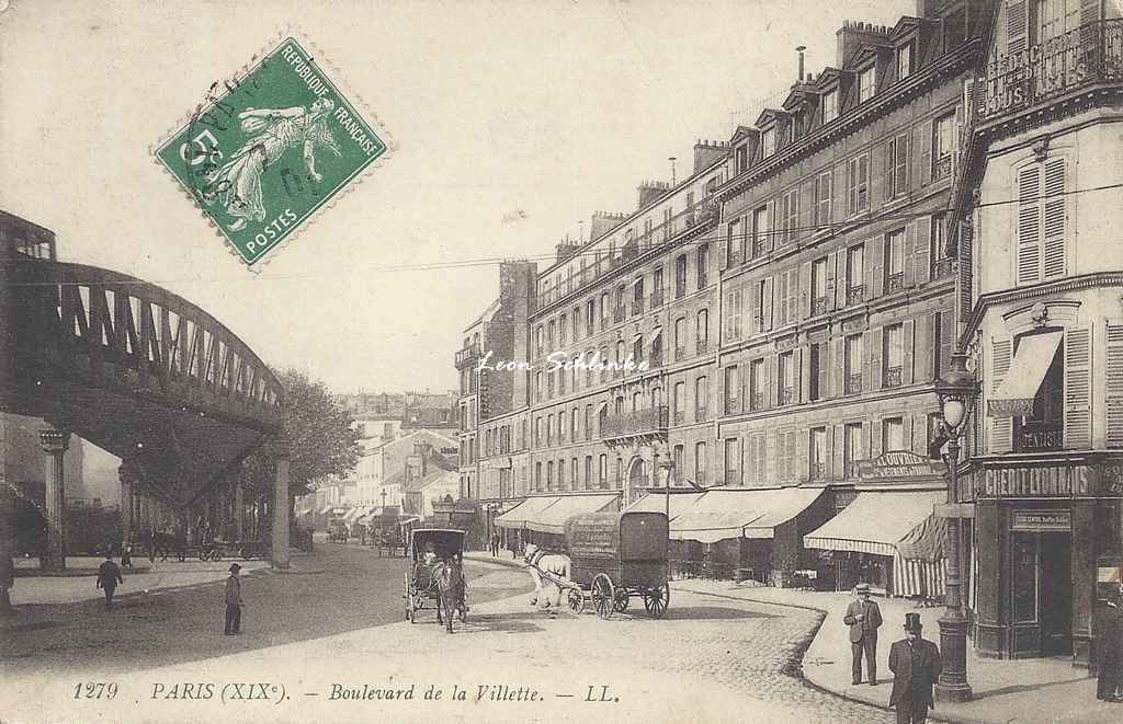 LL 1279 - Boulevard de la Villette