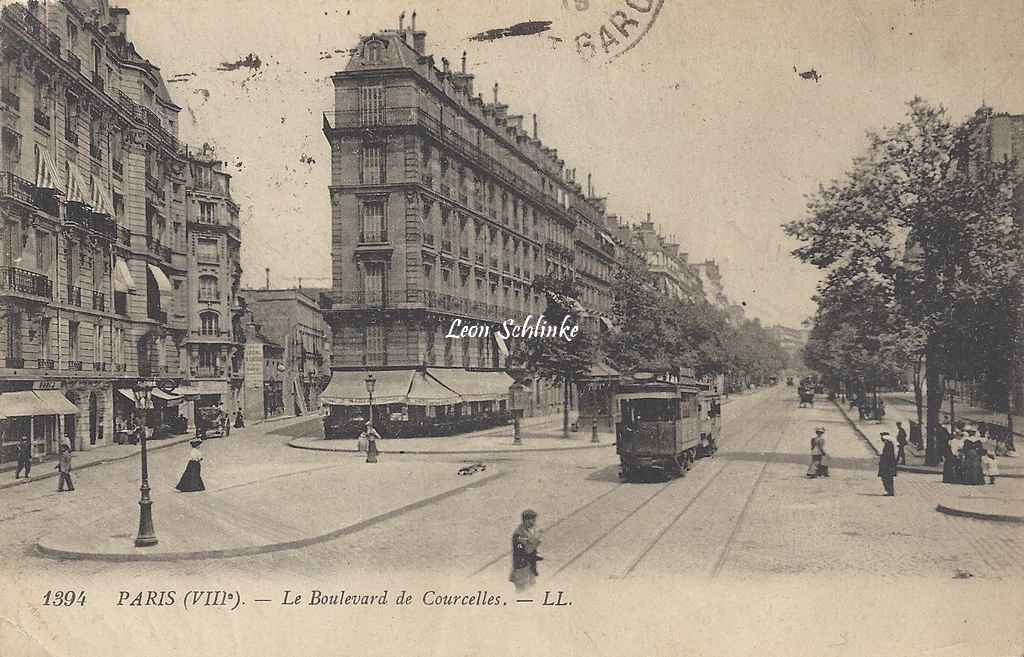LL 1394 - Le Boulevard  de  Courcelles