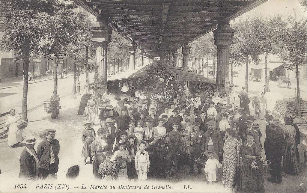 LL 1454 - Le Marché du Boulevard de Grenelle