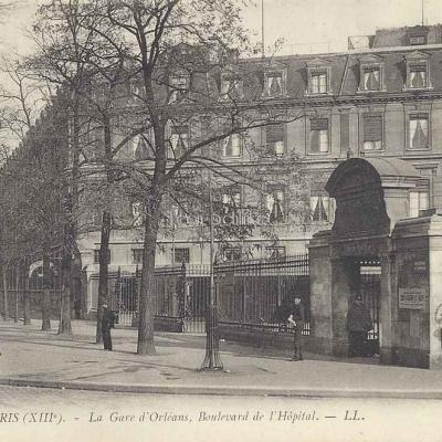 LL 1690 - La Gare d'Orléans, Boulevard de l'Hôpital