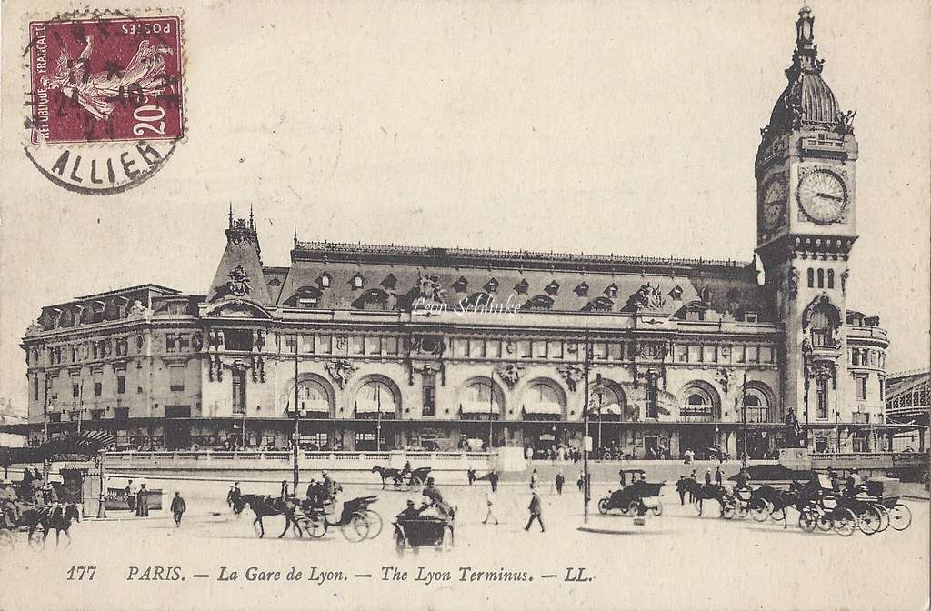 LL 177 -  La  Gare de  Lyon