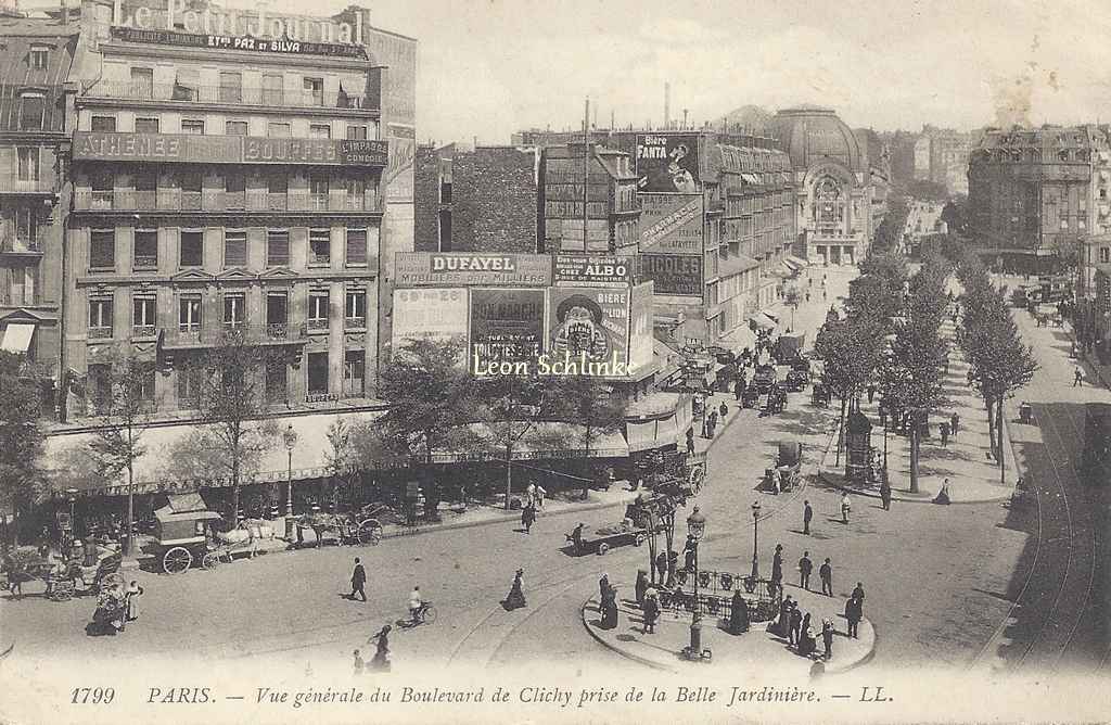 LL 1799 - Vue générale du Boulevard de Clichy