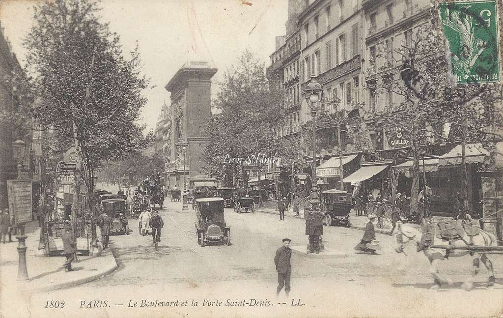 LL 1802 - Le Boulevard et la Porte Saint-Denis