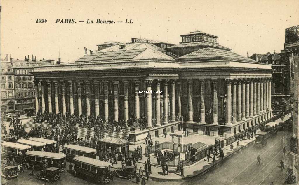 LL 1994 - PARIS - La Bourse