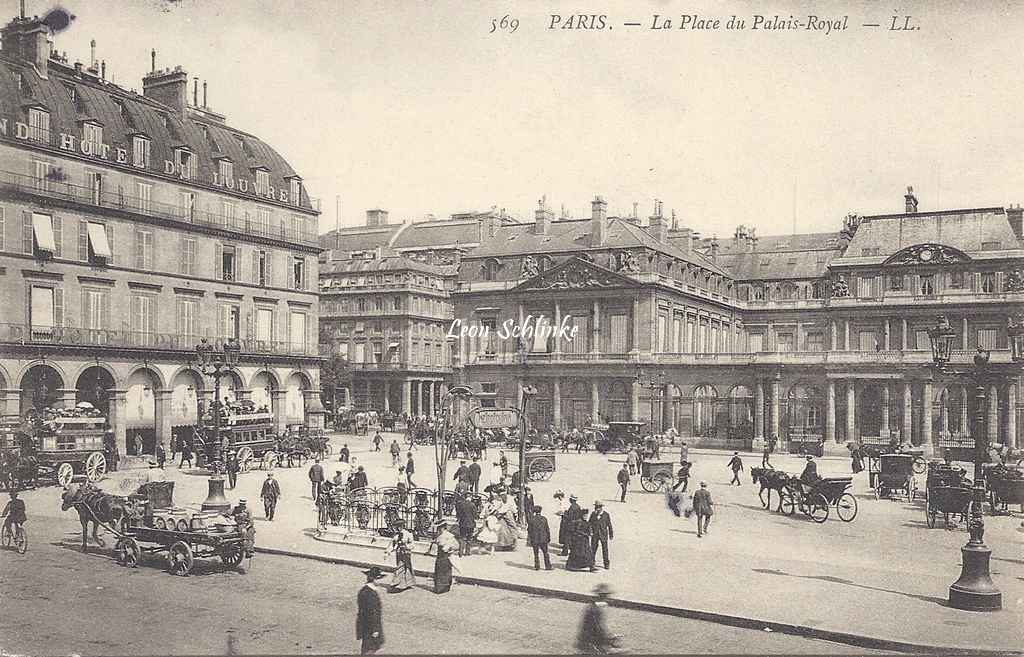 LL - 569 - La Place du Palais Royal