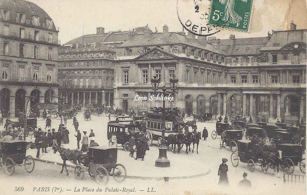 LL - 569 - La Place  du  Palais Royal