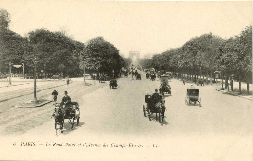 LL 6 - Le rond-Point et l'Avenue des Champs-Elysées