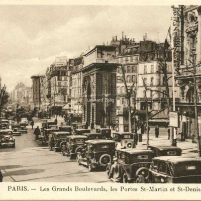 LL 60 - PARIS - Les Grands Boulevards, les Portes St-Martin et St-Denis
