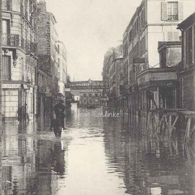 LL 72 - Inondations de Paris rue de Lourmel