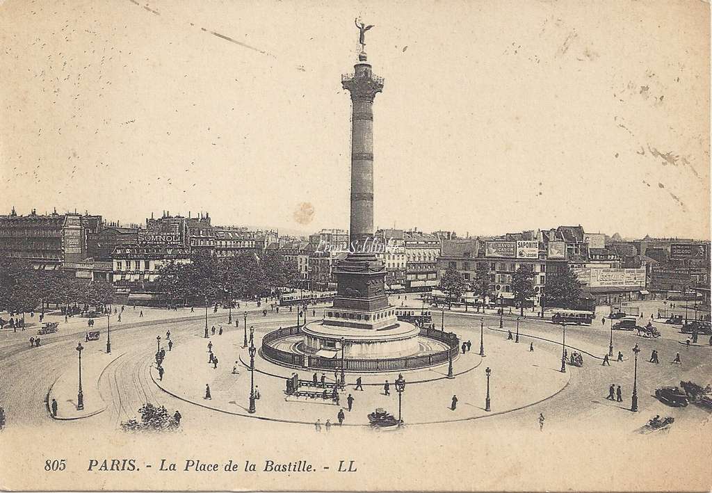 LL 805 - La Place de la Bastille