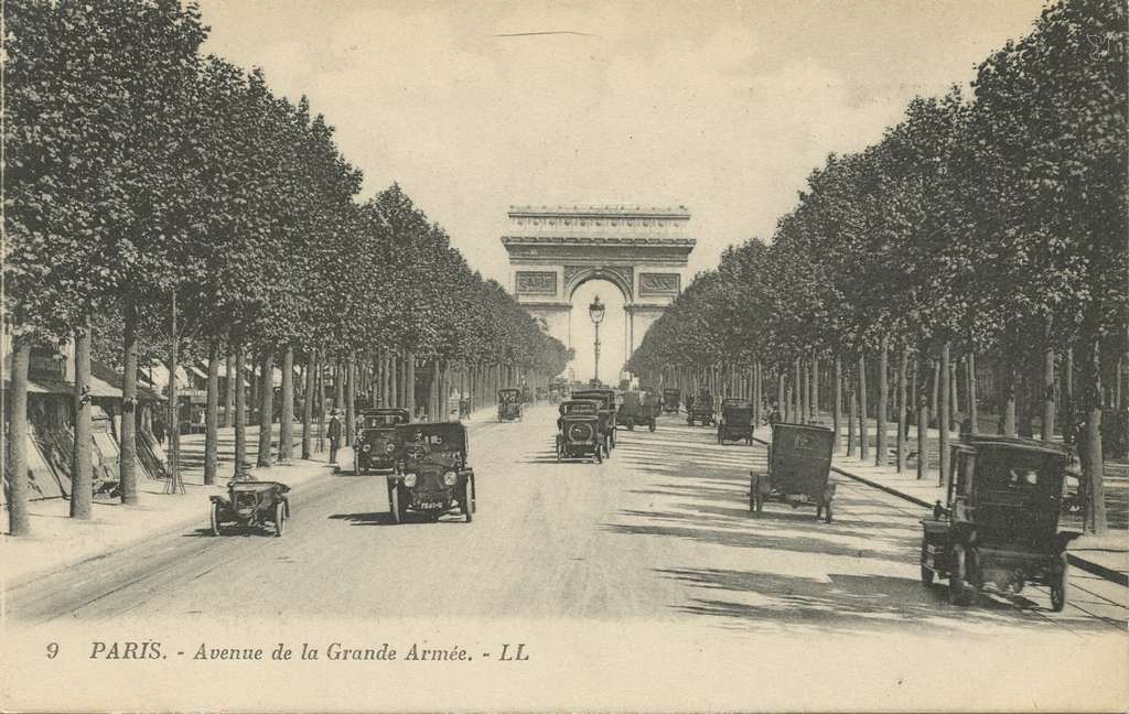LL 9 - Paris - Avenue de la Grande Armée