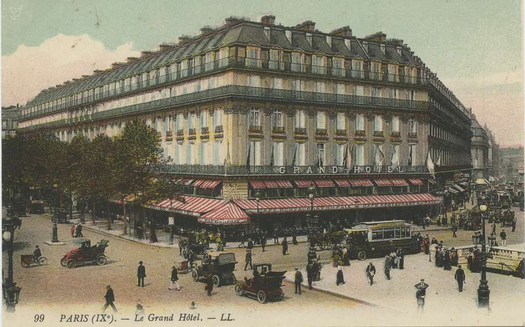 LL 99 - PARIS (IX°). - Le Grand Hôtel