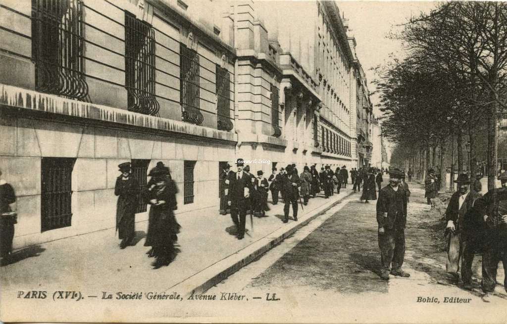 LL - PARIS (XVI°) - La Société Générale, Avenue Kléber
