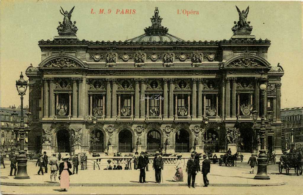 LM 9 - PARIS, l'Opéra