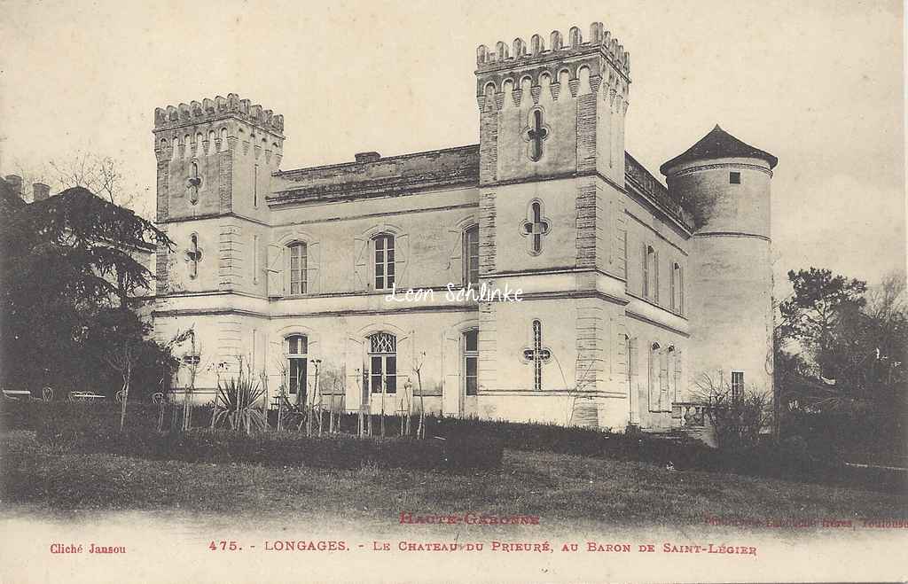 Longages - Château du Prieuré (Labouche 475)