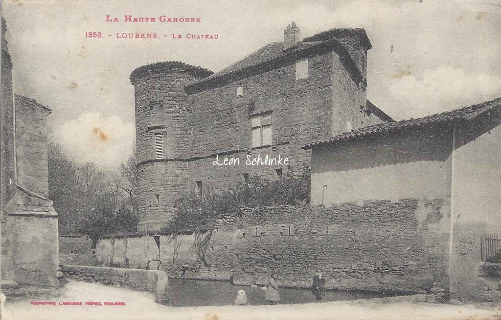 Loubens - Le Château (Labouche 1358)