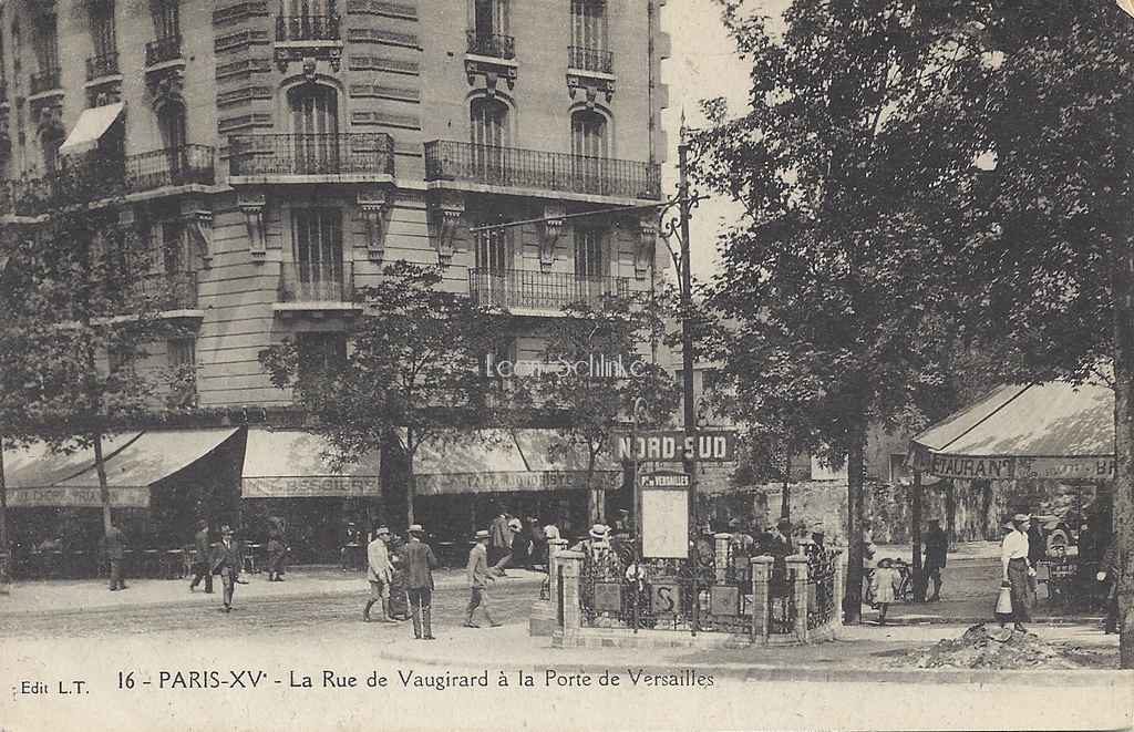LT 16 - La Rue de Vaugirard à la Porte de Versailles