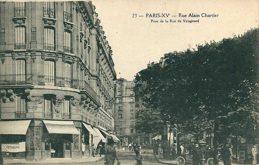 LT 23 - Rue Alain Chartier à la rue de Vaugirard