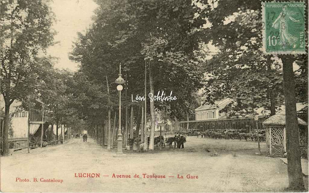 LUCHON - Avenue de Toulouse - La Gare