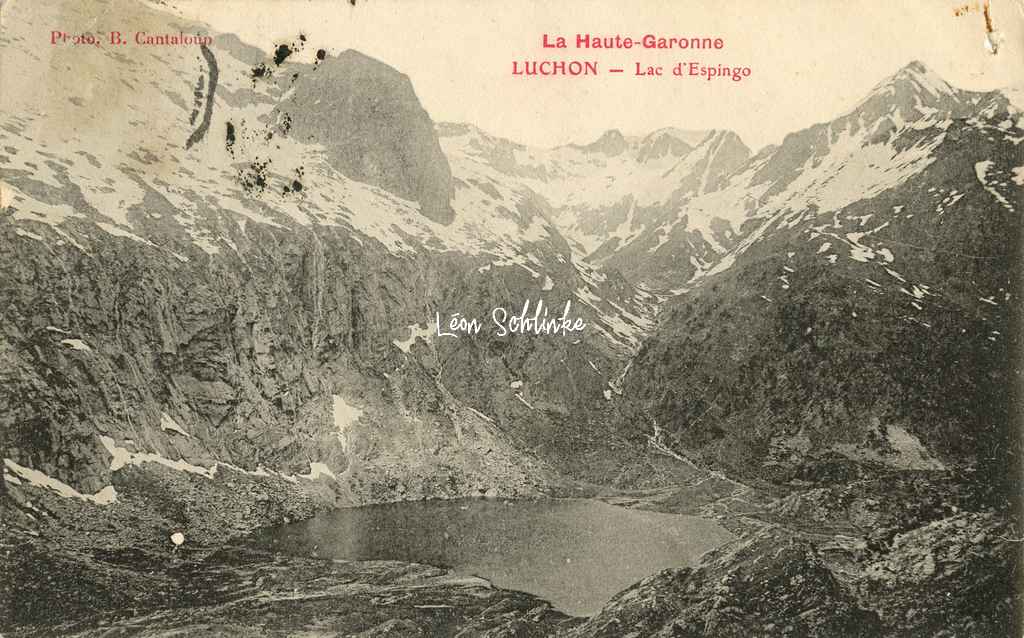 LUCHON - Lac d'Espingo