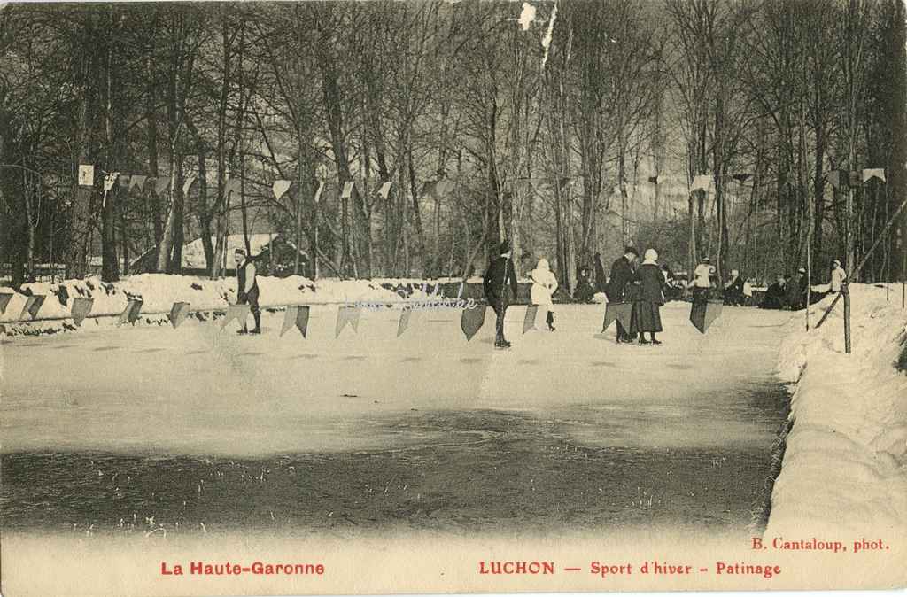 Luchon - Sport d'hiver - Patinage