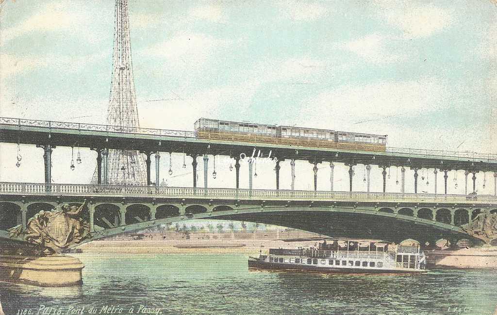LV & C 1186 - Pont du Métro à Passy