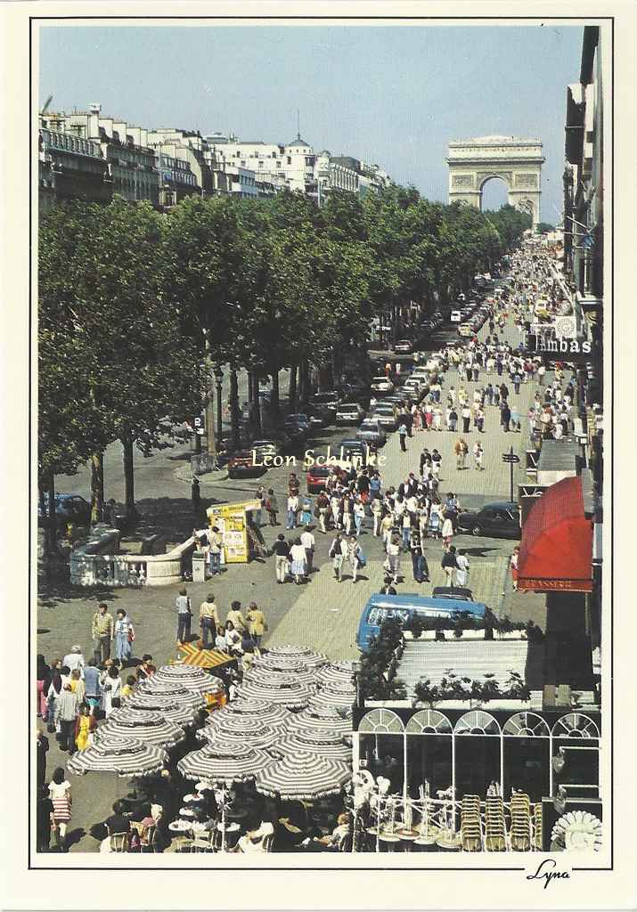 Lyna 1408 - L'Avenue des Champs-Elysées (Abeille-Cartes)