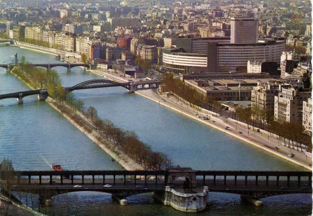 Lyna 871 - PARIS - La Seine et la Maison de l'O.R.T.F.