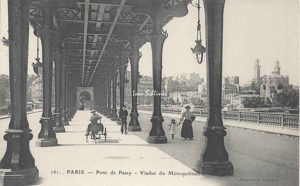 Magasins réunis 161 - Pont de Passy - Viaduc du Métropolitain
