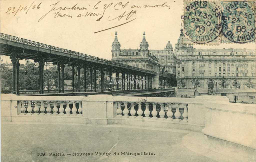 Marmuse 109 - Nouveau Viaduc du Métropolitain