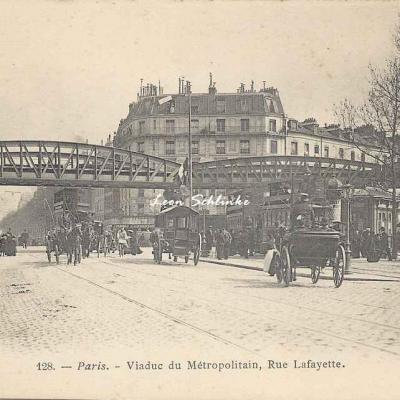 Marmuse 128 - Viaduc du Métropolitain, Rue Lafayette