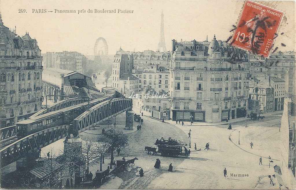 Marmuse 249 - Panorama pris du Boulevard Pasteur