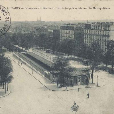Marmuse 280 - Panorama du Boulevard Saint-Jacques - Station du Métro