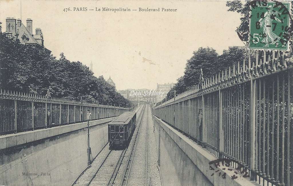 Marmuse 476 - Le Metropolitain Boulevard Pasteur