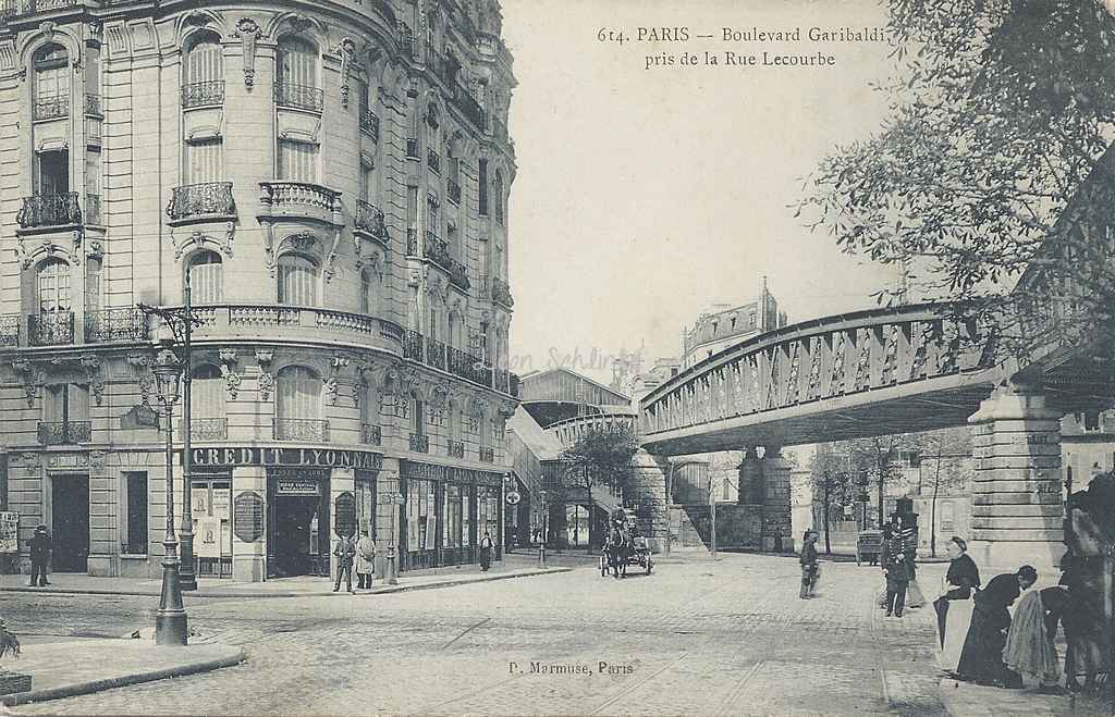 Marmuse 614 - Bd Garibaldi pris de la Rue de Sèvres