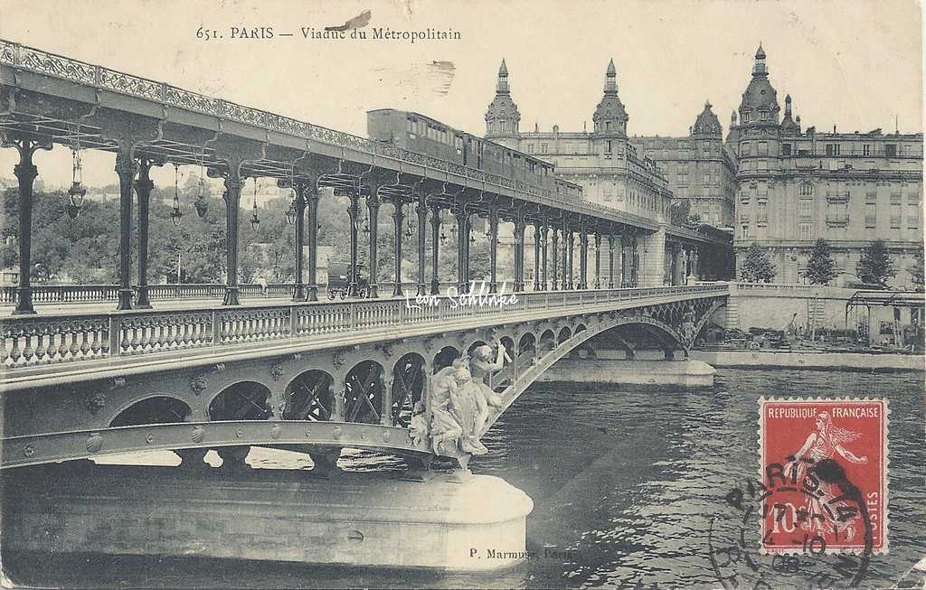 Marmuse 651 - Viaduc du Métropolitain