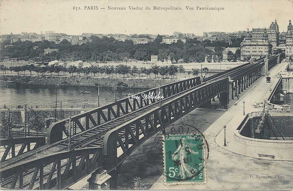Marmuse 652 - Nouveau Viaduc du Métropolitain